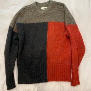 Isabel Marant Etoile Color Block Sweater, Size EU 38